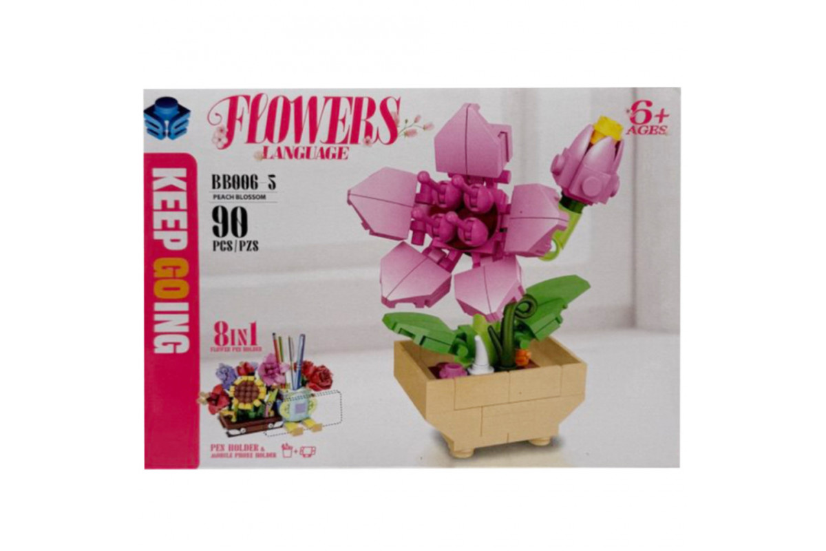 Конструктор детский "Peach blossom" BB006-5, 90 деталей