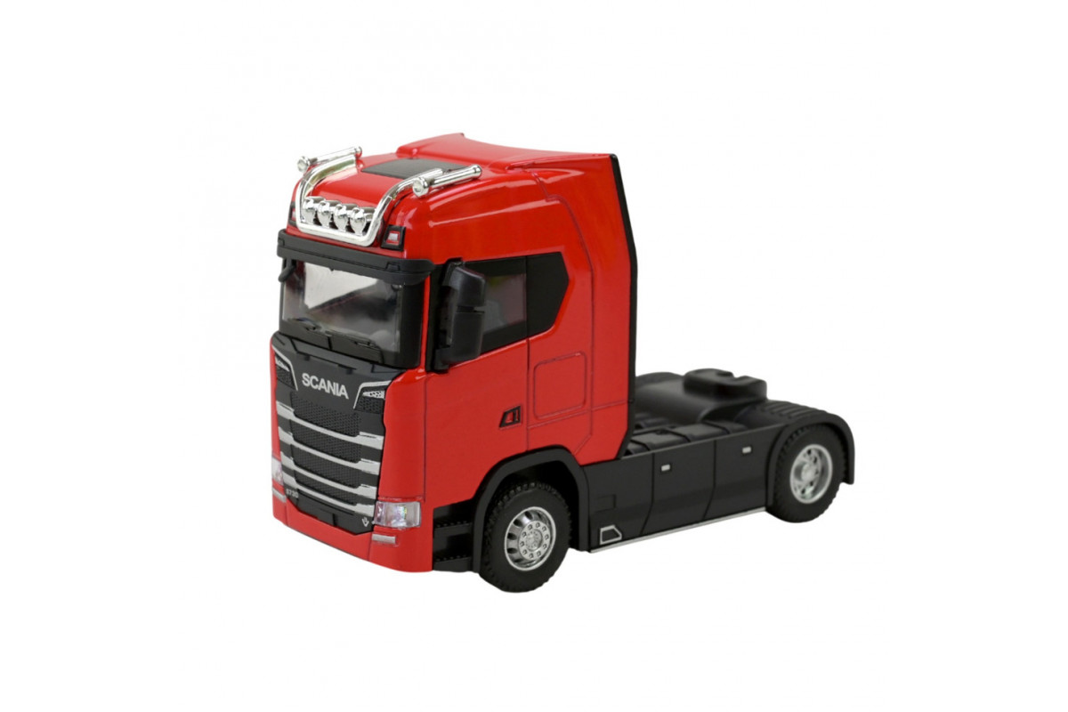 Детский игрушечный трейлер AP7539AB(Red) свет, звук