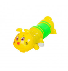 Детская заводная игрушка "Гусеница" LY2018C(Yellow) с пружинкой