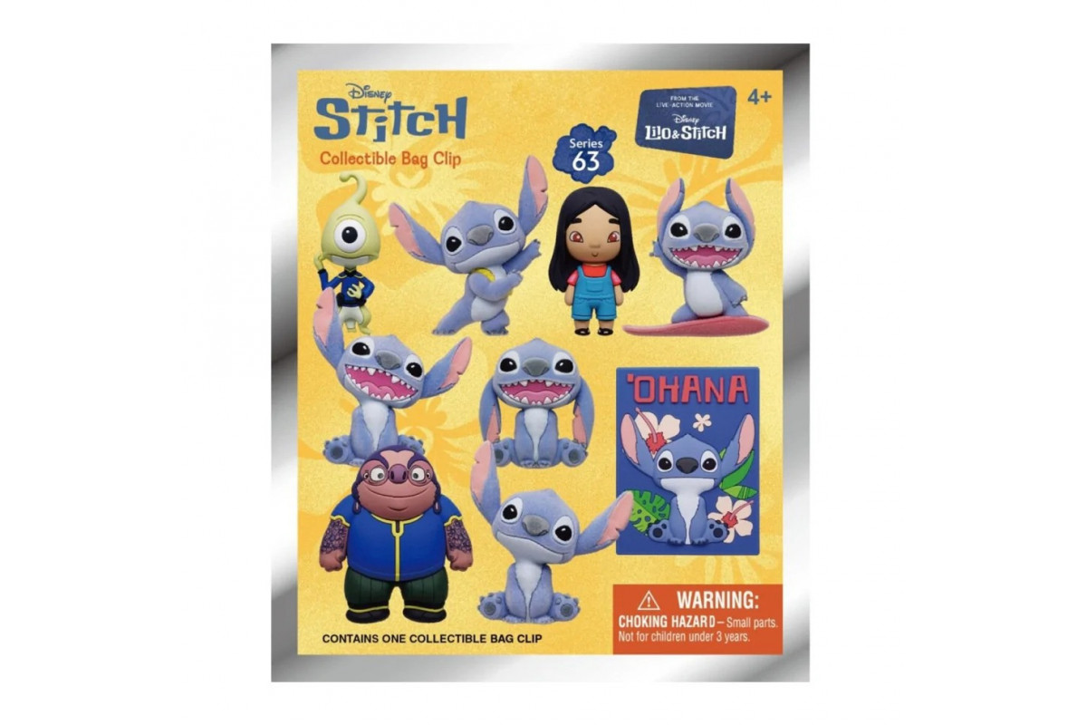 Игровая фигурка на клипсе Monogram 84060 серии "Лило и Стич" в ассортименте