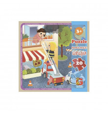 Дитячий пазл "Транспорт" LT09, 20 елементів