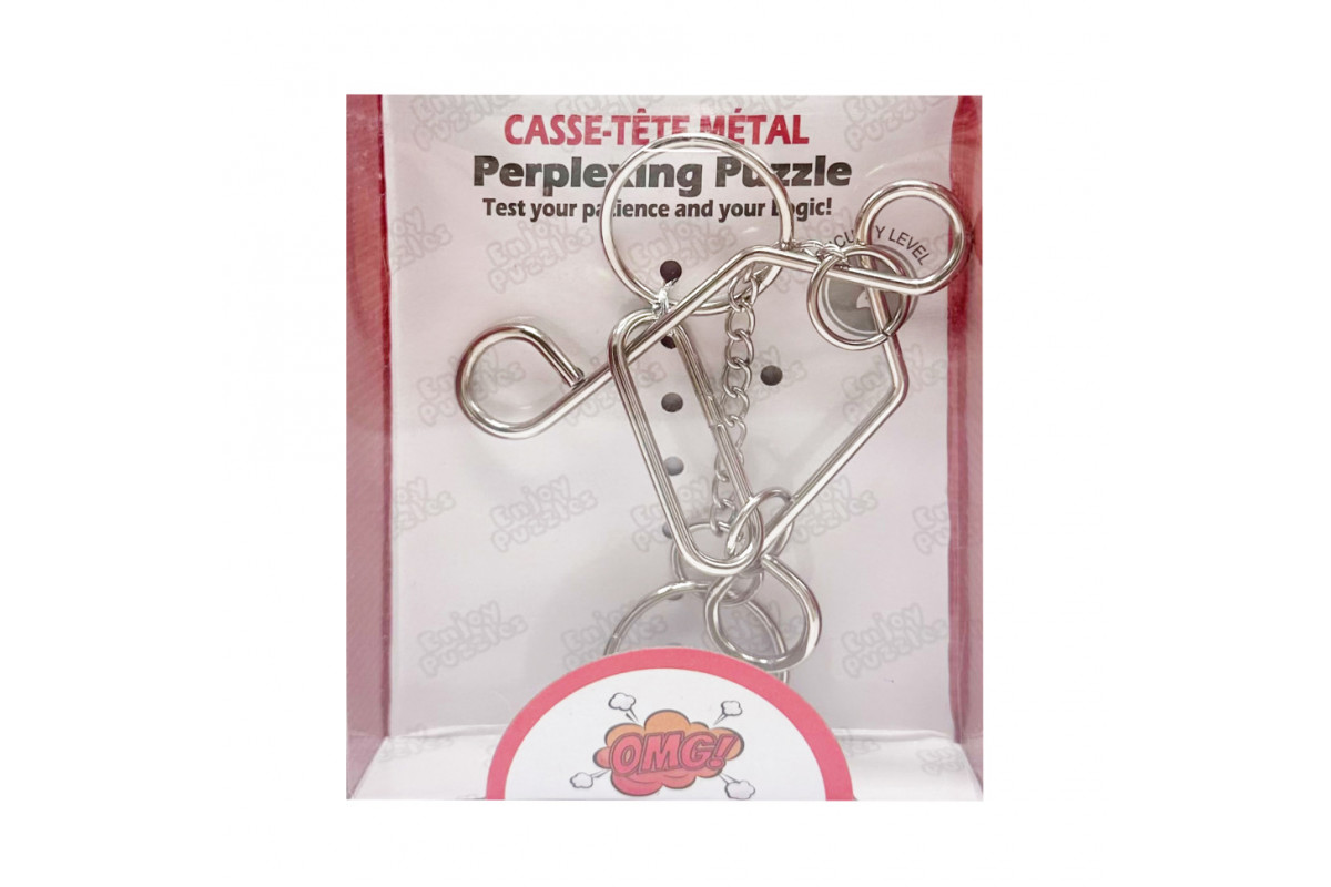Металева головоломка "Perplexing puzzle" 5562D-13, 2 складність