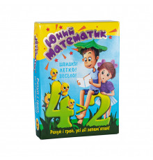 Учебные карточки "Юный математик" 30760 (укр.)