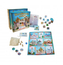 Настільна гра "Почаївська лавра" Strateg 30102, 5 дерев'яних фігурок