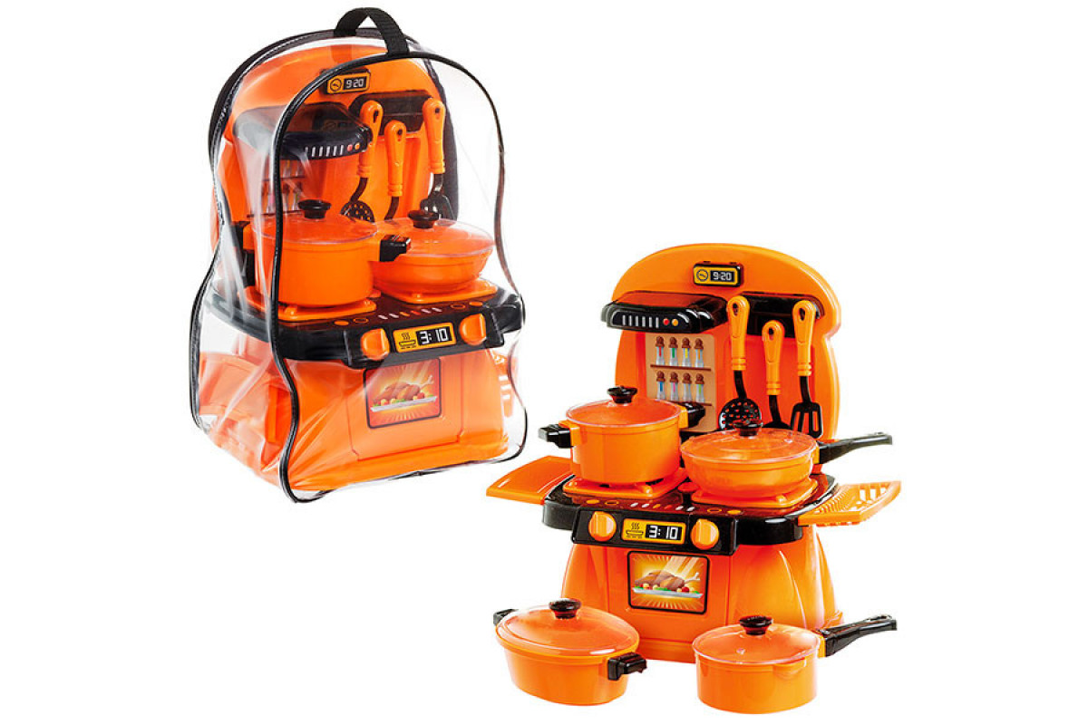 Игровой набор Кухня "Cooking Plate with Dishes" Юника 71702, 10 предметов