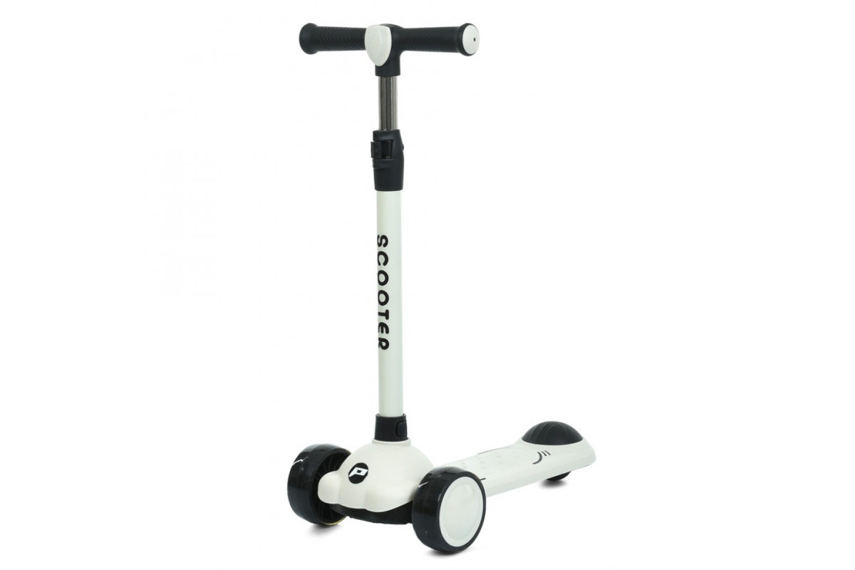 Самокат детский трехколесный JR3-129-B, колеса со светом