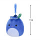 Мягкая игрушка Черника Блуби Squishmallows SQCP00147 на клипсе 9 см