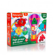 Игра-конструктор с болтами "Fisher-Price. Парк развлечений" Vladi Toys VT2905-21 Укр
