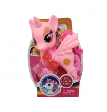 Игровая фигурка "Единорог" с крыльями  Bambi HR191  Розовый