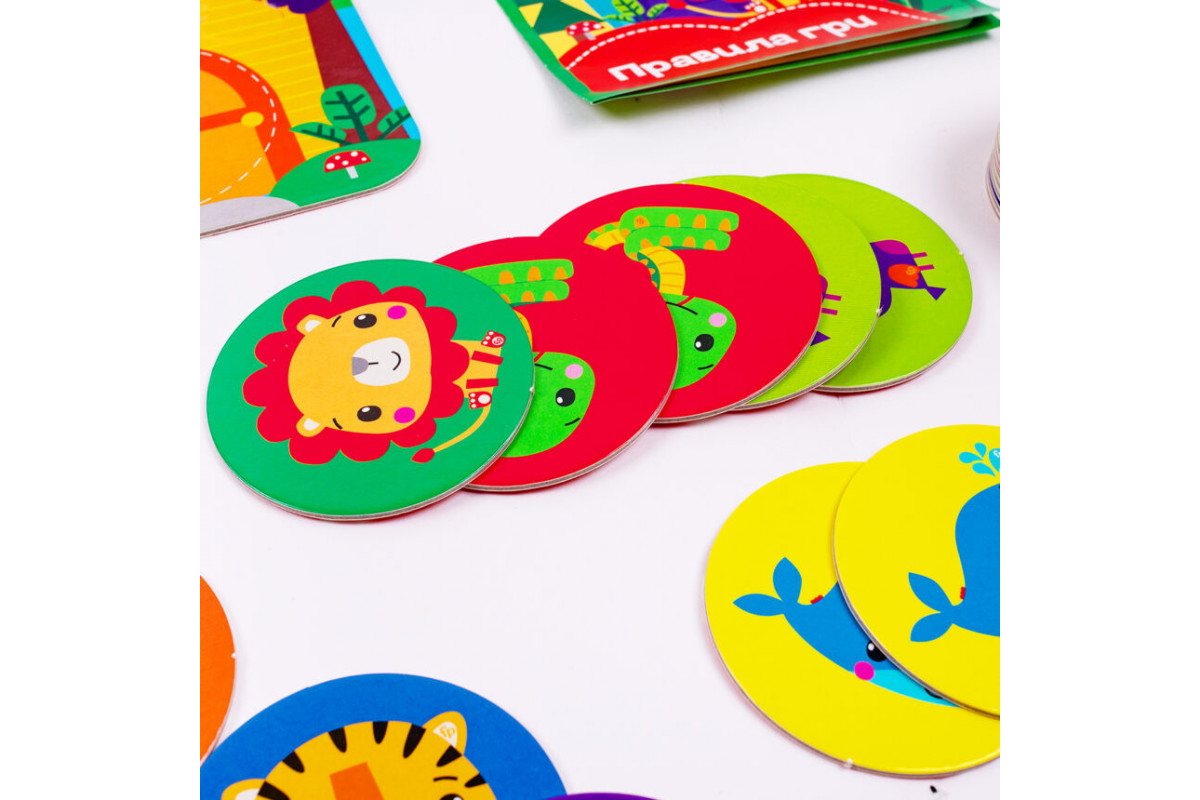 Настольная игра "Мемо" для самых маленьких VT2910-04, 36 деталей