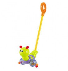 Детская каталка Гусеница 686 / 9147 на палочке