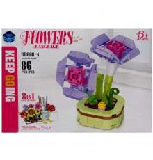 Конструктор детский "Morning glory" BB006-4, 86 деталей