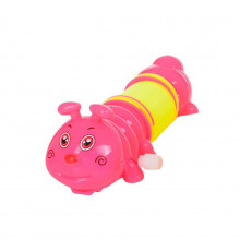 Детская заводная игрушка "Гусеница" LY2018C(Pink) с пружинкой