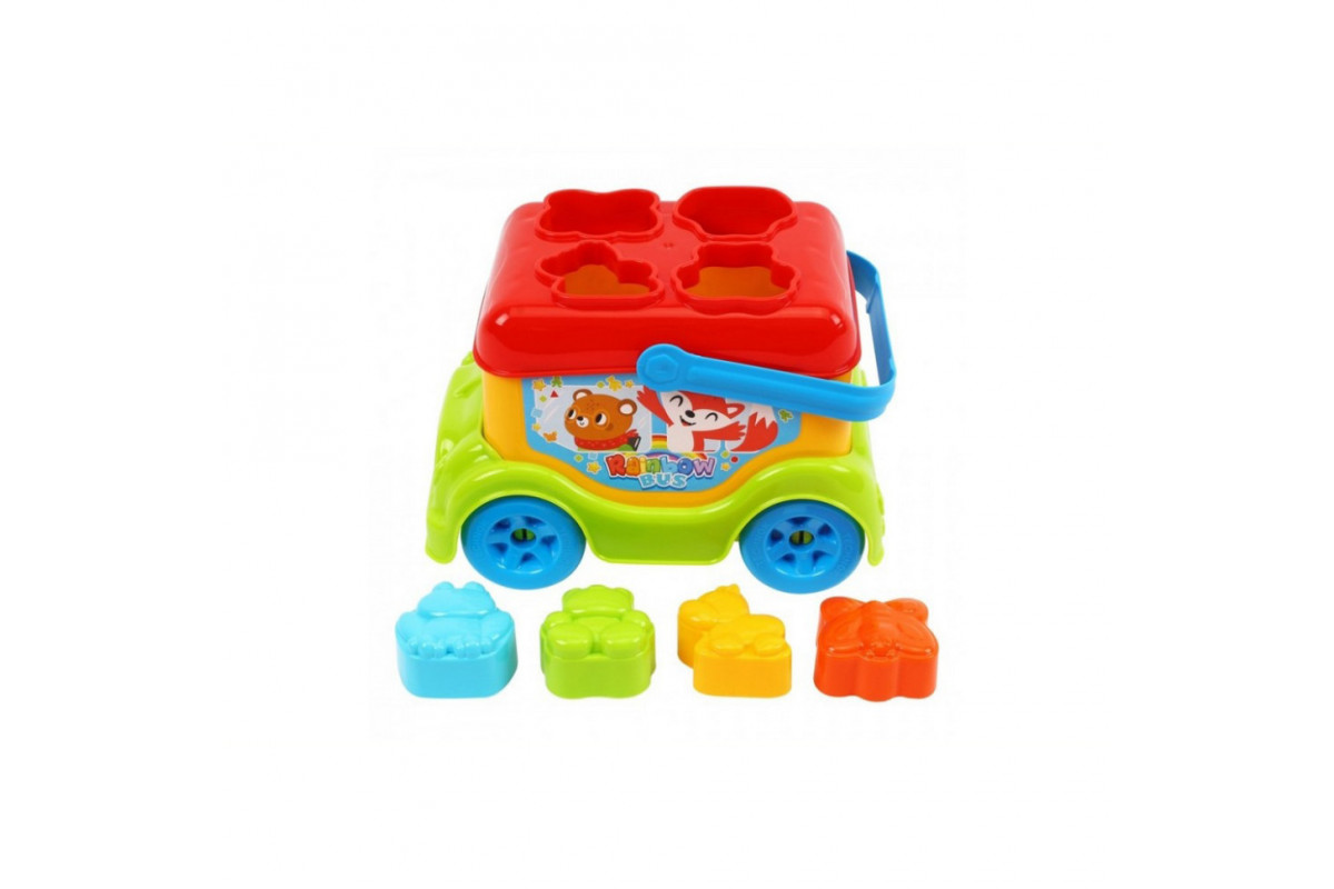 Детская развивающая игрушка "Автобус-сортер" 9840TXK