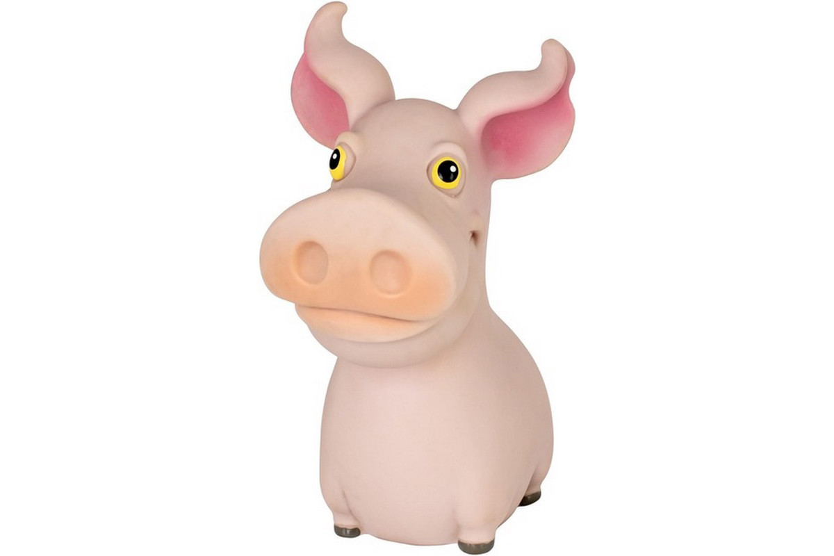 Детская игрушка для купания "Брызгающие животные фермы Свинка" 8753_свинка