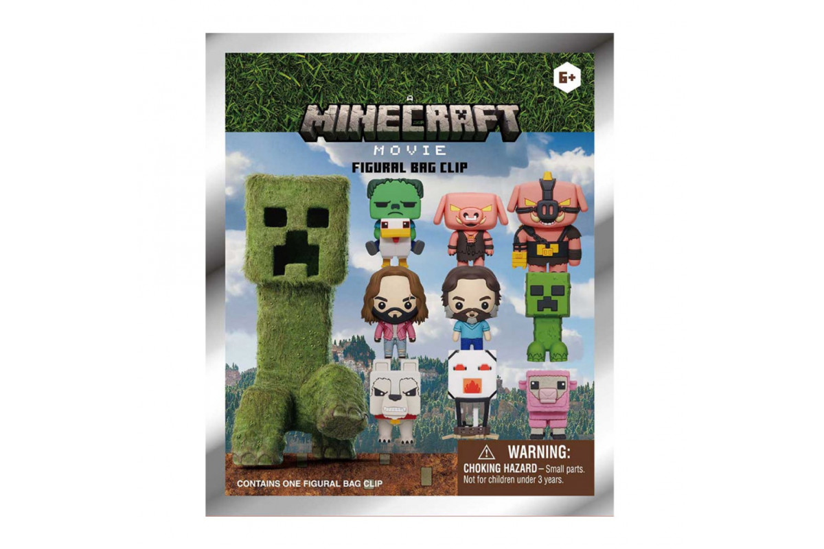 Игровая фигурка на клипсе Monogram 37035 серии "Minecraft: Фильм" в ассортименте