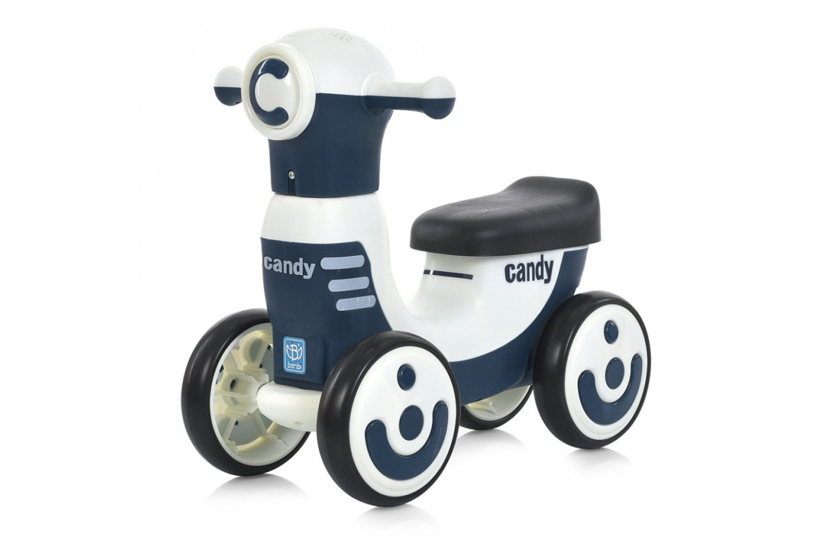 Детская каталка-толокар M 5855E-1 синий, до 25 кг