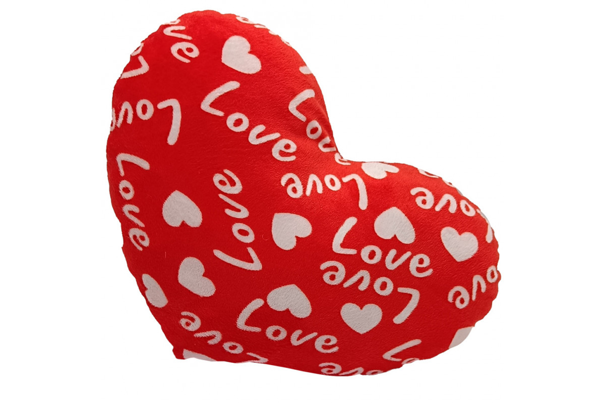 Детская мягконабивная игрушка "Сердце LOVE" HL-L 40 см