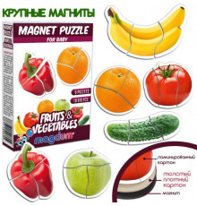 Набор магнитов Magdum Baby puzzle "Фрукты и овощи" ML4031-25 EN