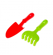 Песочный набор "Ромашка" №5 Colorplast 1135 Красно-зеленый