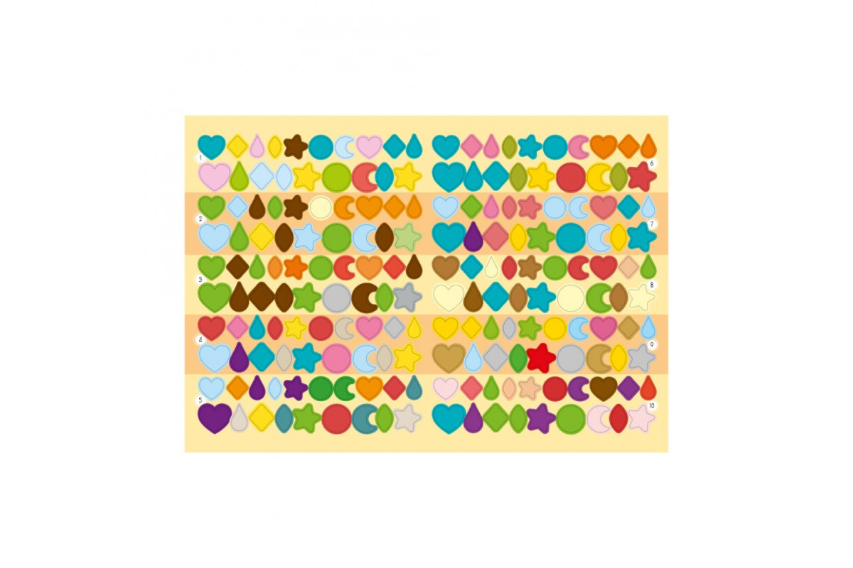 Детская книжка любимые наклейки для малышей "Веселые картинки" РМ-64-12