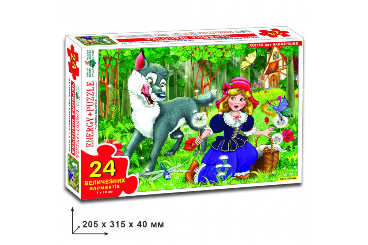 Дитячі пазли "Червона Шапочка" 82142 на 24 елемента