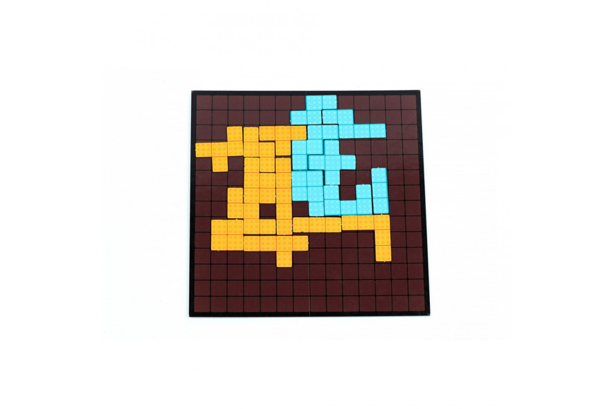 Детская настольная игра магнитная "Тетрис-баттл" 1418 от 5-ти лет