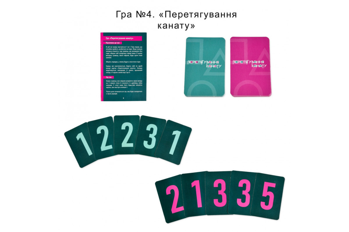 Настільна гра 6 в 1 "Ти знаєш, що робити 2" 30841 картки 54 шт