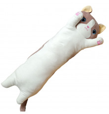 М'яка іграшка "Кіт батон" K15311, 85 см Рожевий