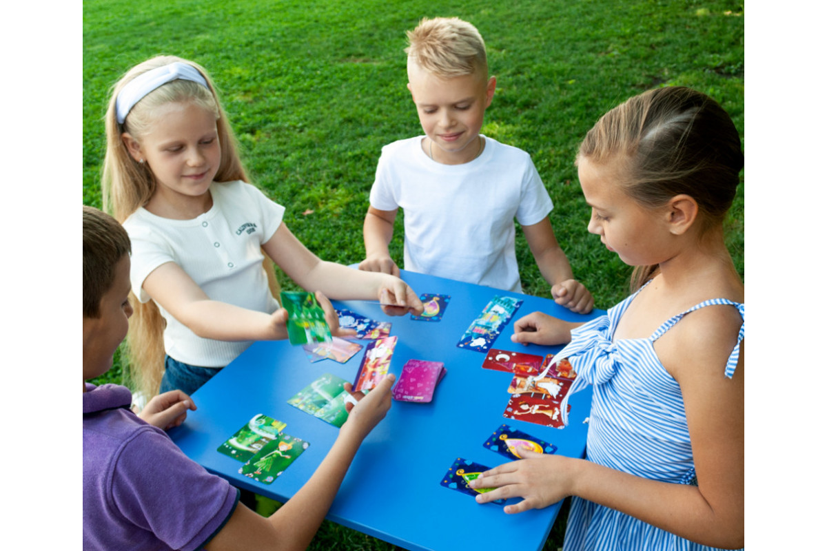 Детская настольная игра в мешочке "Волшебные кристаллы" VT8077-12 карточная