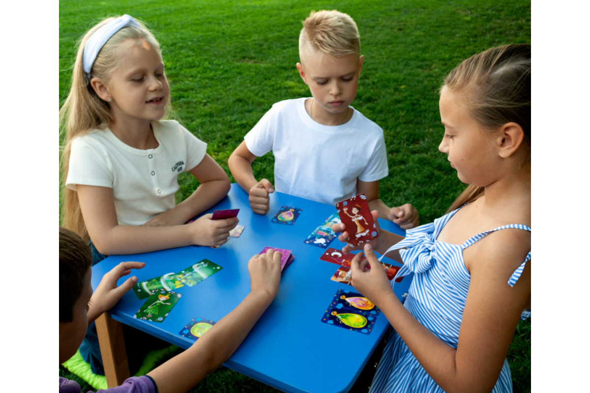 Детская настольная игра в мешочке "Волшебные кристаллы" VT8077-12 карточная