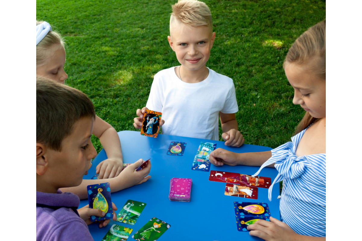 Детская настольная игра в мешочке "Волшебные кристаллы" VT8077-12 карточная