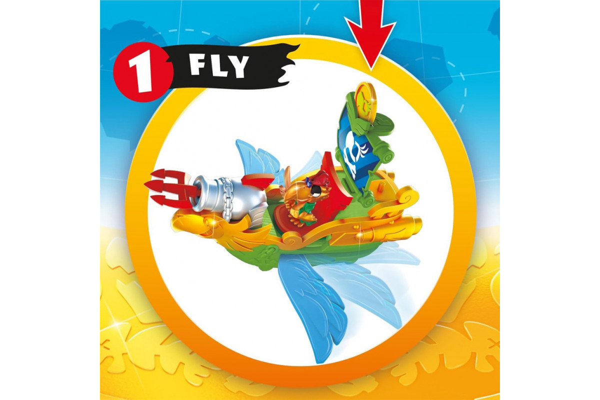 Детский игровой набор с фигурками "Пиратский корабль Небесный охотник" PIRATIX PPXSP114IN10