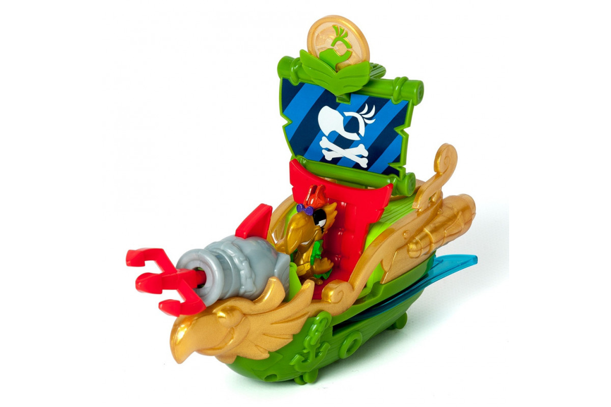 Детский игровой набор с фигурками "Пиратский корабль Небесный охотник" PIRATIX PPXSP114IN10