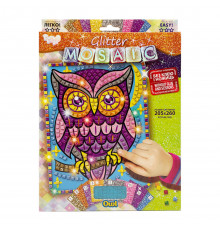 Креативное творчество "Блестящая мозаика: Owl" БМ-02-08, 20.6х26 см