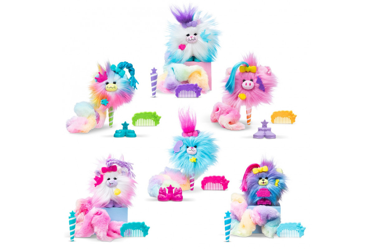 М'яка іграшка-сюрприз "Пухнастий улюбленець" Cotton Candykins 27301 в асортименті