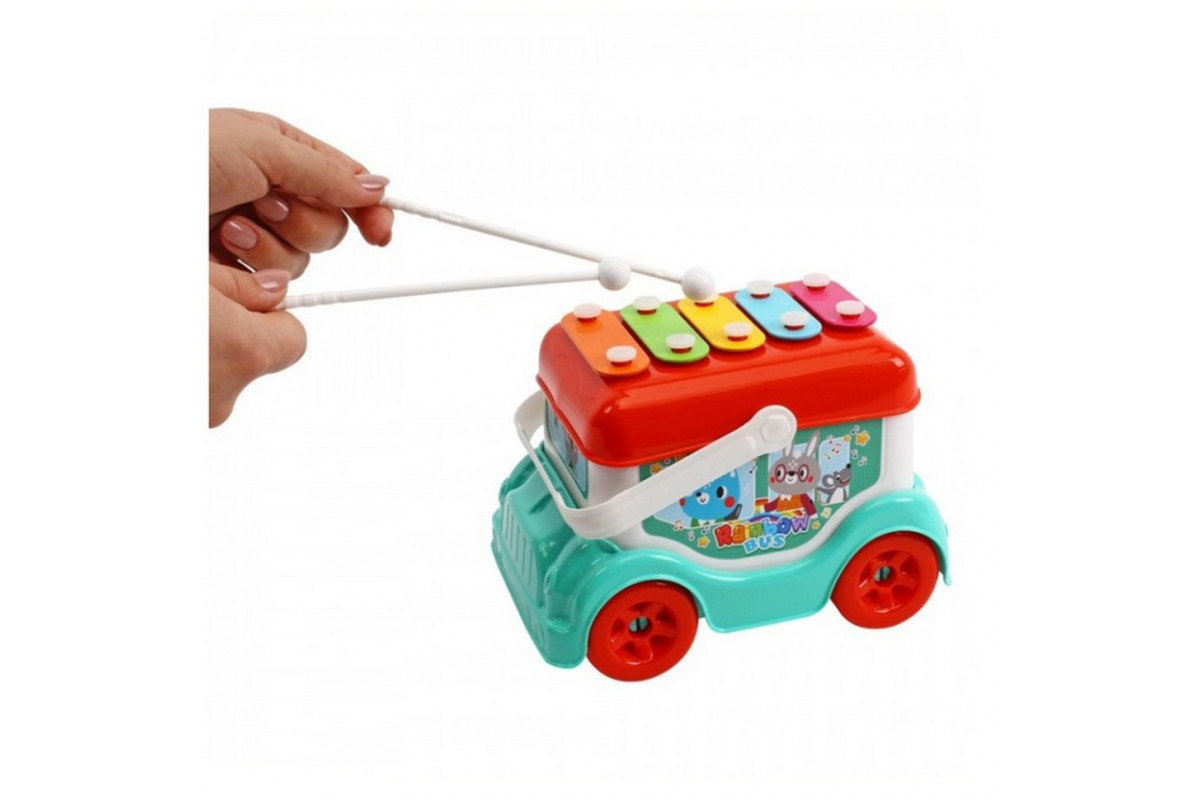 Дитяча музична іграшка "Автобус-ксилофон" 9857TXK