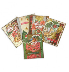 Набор для создания поздравительных открыток "Our warm Christmas" FDGCK-019