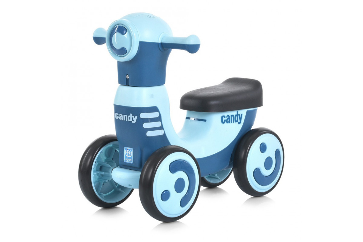 Детская каталка-толокар M 5855E-12 синий, до 25 кг