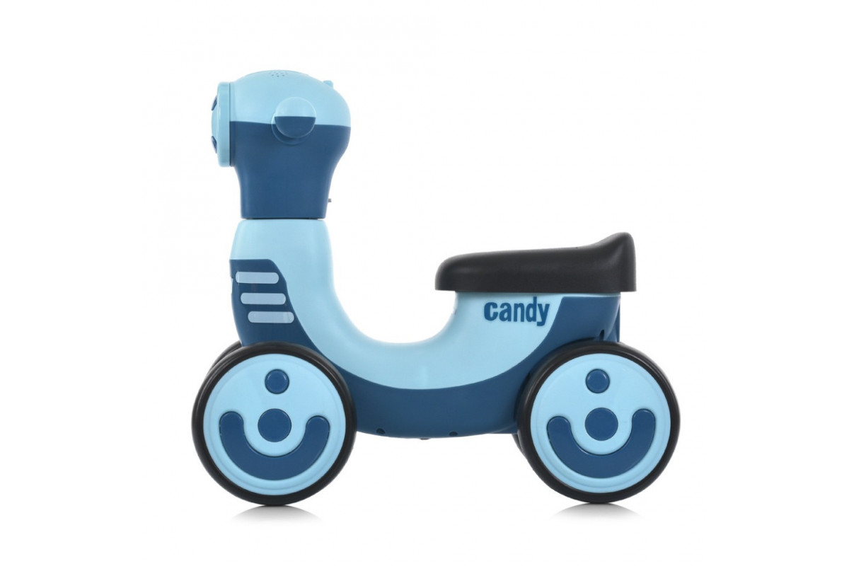 Детская каталка-толокар M 5855E-12 синий, до 25 кг