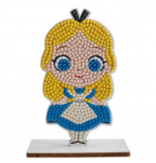 Набор для творчества со стразами "Алиса" Crystal Art CAFGR-DNY012 на подставке