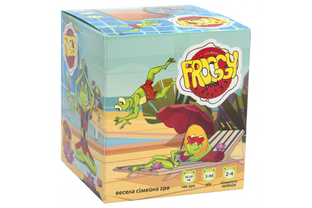 Настільна гра Froggy Pool 30352 (укр.)