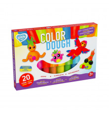 Набор для лепки с тестом Color Dough 41204, 20 стиков