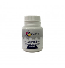 Акриловая краска глянцевая "Белая" AG-7504 20 мл