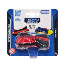 Ігрова міні-машинка Ultra Auto TechnoDrive 250321W-9 металевий корпус