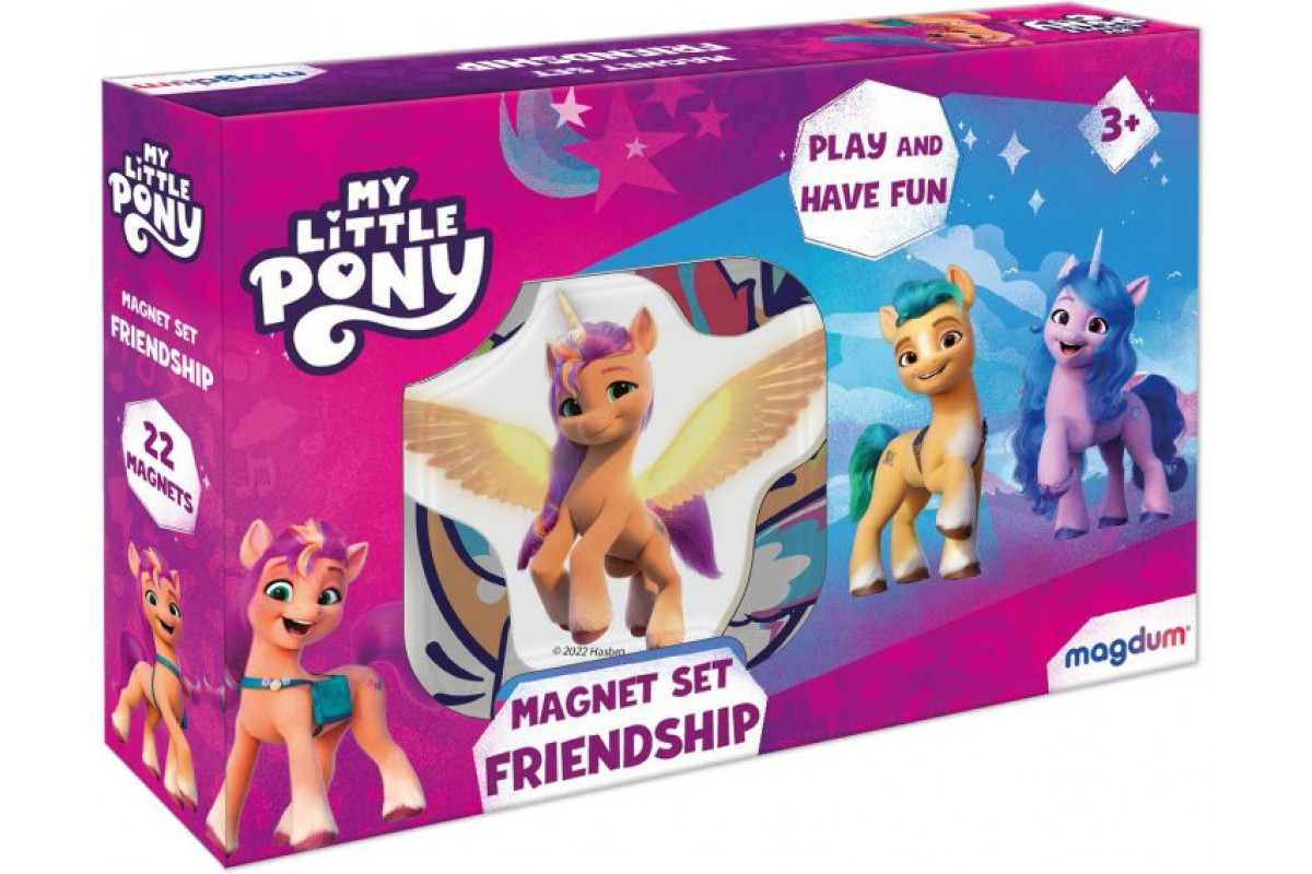 Набір магнітів "My Little Pony Дружба" Magdum МЕ 5031-21