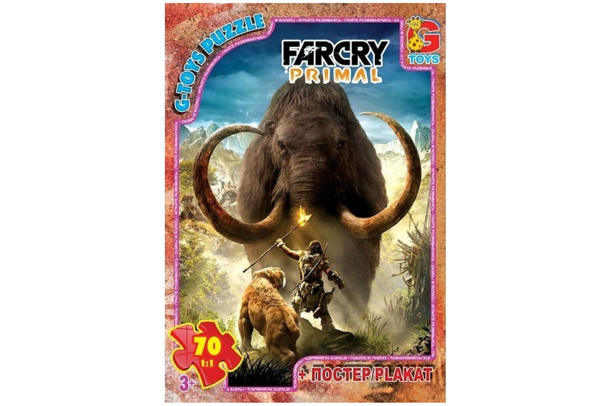 Пазлы детские "Far Cry. Животный мир" FCP03, 70 элементов