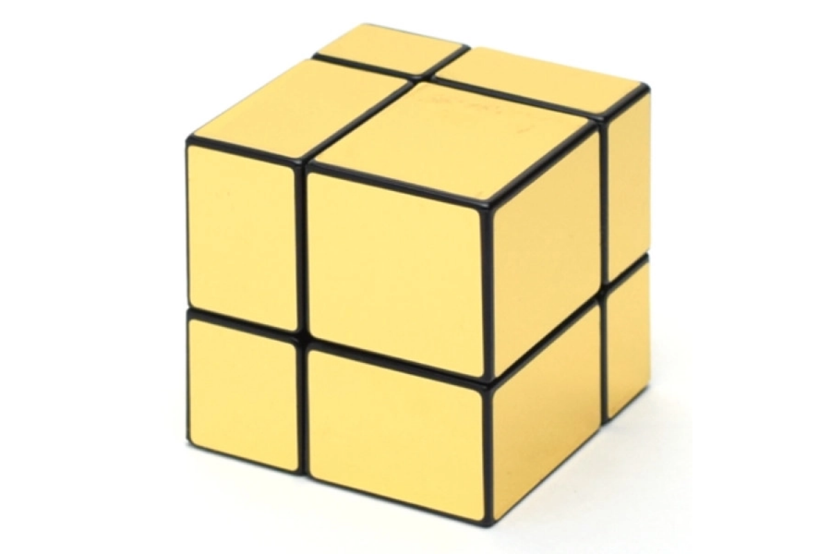 Дзеркальний Кубик 2х2 Smart Cube Mirror Golden 2x2x2 | SC370