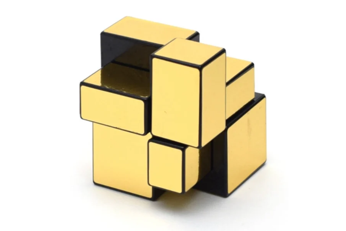 Дзеркальний Кубик 2х2 Smart Cube Mirror Golden 2x2x2 | SC370