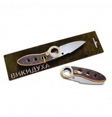 Ніж дерев'яний сувенірний "ВИКИДУХА ФЛІП" FL-BLACK (BLACK)